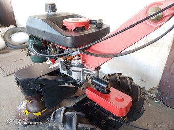 Dvoububnová sekačka BDR 700 motor Vari 2T funkční - 4