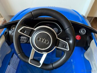 Elektrické autíčko Audi TT RS modré - 4