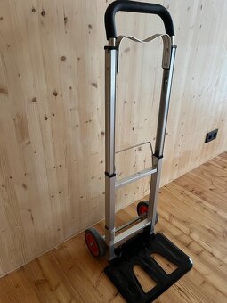 Rudlík - skládací ruční vozík, nosnost 80 kg - 4