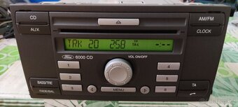 Originální autorádio Ford 6000 CD - 4