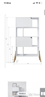 Designová Komoda a regál - 4