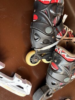 Tempish Rebel Duo roztahovací brusle, vel. 33-36 - 4