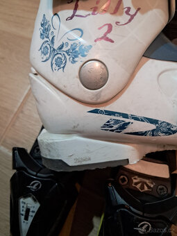 Dětské lyže Atomic 90 + lyžáky - 4