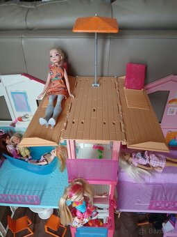 Barbie dům s výtahem Mattel - 4