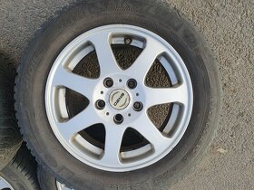 15" Alu disky ENZO (KBA 46639) + MICHELIN ALPIN A4 - 4