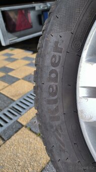 4x kola Škoda 185/55 R15 plech 5x100 Kleber - 4