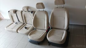 SLEVA Béžové sedačky Fabia II vyhřívání, airbag - 4