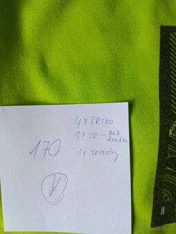 Sada triček a tepláky vel. 170 chlapecké - 4