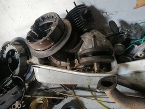 Jawa, ČZ. Kývačka veterán motory ND - 4