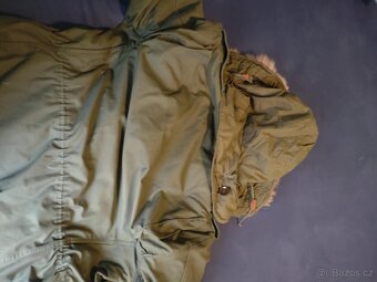 BUNDA PARKA M65 OLIVE XL CELOROČNÍ KOMPLET - 4