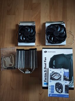 Chladič procesoru SilentiumPC Fortis 5 Dual Fan - 4
