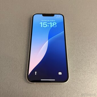 iPhone 13 128GB bílý, bez škrábance, záruka - 4