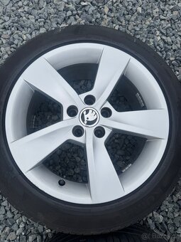 Alu letní sada Škoda 5x100 215/45 r16 - 4