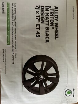 Alu kola včetně zimních pneu ŠKODA Karoq - 4