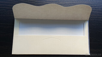 Svatební obálky – luxusní design s labutěmi, zlaté detaily - 4