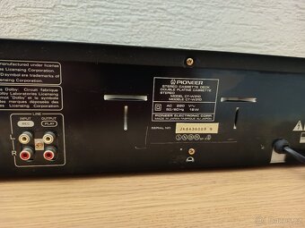 Pioneer CT-W310 - Double Cassette Deck Player - 4