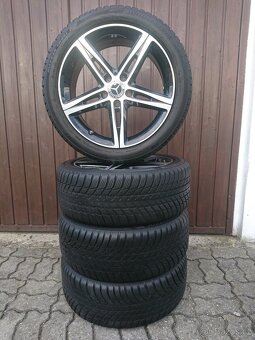 Mersedes A+B+ CLA originální alu kola 5x112 Zimní 225/45/18 - 4