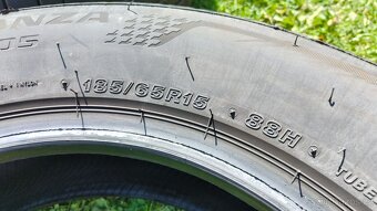 4 letní pneumatiky Bridgestone Turanza T005 185/65 R15 88H - 4