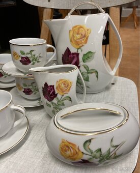 Porcelanova souprava na caj kavu zn.Por-ker - 4