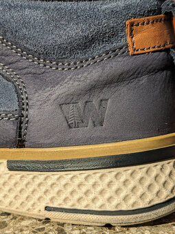 Pánské kožené kotníkové boty Weinbrenner vel. 42 - 4