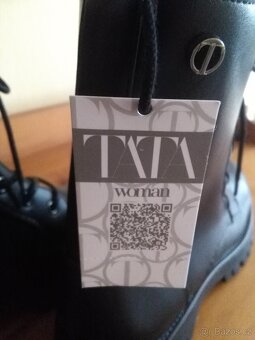 Nové kožené kotníkové boty - 4