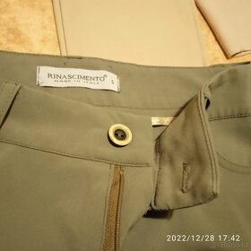 Dámské kalhoty italské značky Rinascimento velikosti S - 4