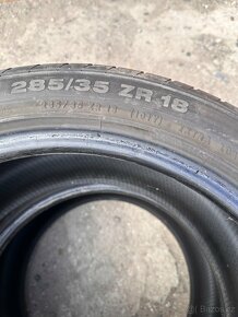 2ks letních pneu 285/35 R18 - Continental - 4