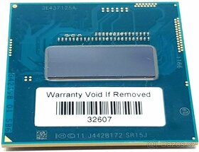 Prodám i5/i7 mobile CPU vhodné pro upgrade notebooku/záruka - 4