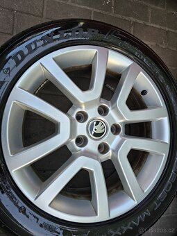 ALU letní kola Škoda 5x112 R17 Yeti Spitzberg - 4