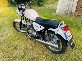 Jawa 350 Californian 5, bílá perleť, český TP - 4