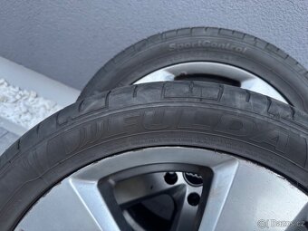 ALU kola 5x112 17 letní pneu - 4