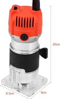 Elektrická ohraňovací frézka 580W - 4