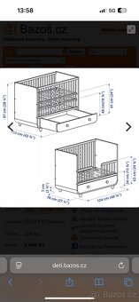 Dětská postýlka Mylrra Ikea - 4