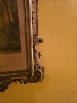 Obraz svatba Francouzského krále- Nádherný rám - 4