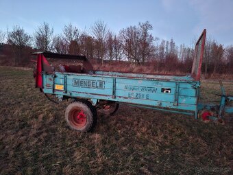 Rozmetadlo hnoje MENGELE - 4