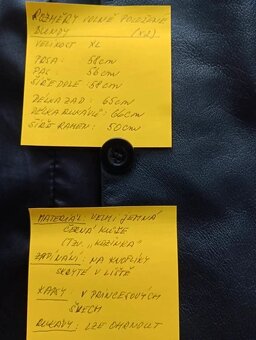 Kožená bunda Stone Mountain velikost XL - 4