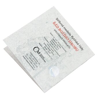 Stříbrná medaile Rytířské řády - Řád Božího hrobu stand - 4