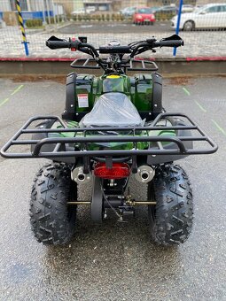 Dětská čtyřkolka Toronto 2025 125cc Deluxe - zelený maskáč - 4