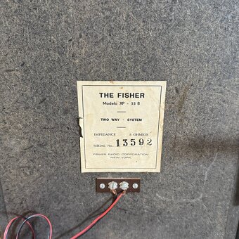 Fisher sestava - AM/FM Receiver, equalizer, timer, gramofon - 4