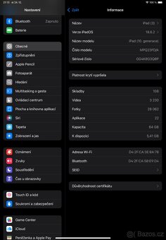 Apple IPad 10.9 64GB 2022 Žlutý + Apple Pencil + Obal + Fóli - 4