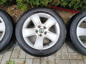 Octavia 2 Alu disky 16" - 4