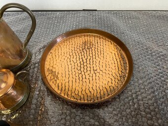 Měděný kávový set - 4