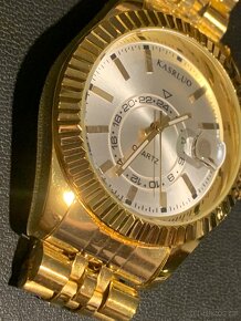 nové zlacené kvalitní ,...42mm - 4