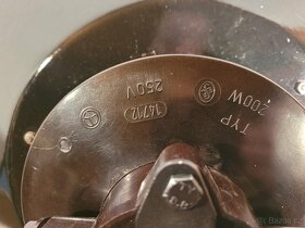 1x velký industriální bakelitový lustr smalt stínidlo až 3ks - 4