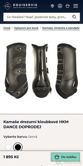 Drezurní kloubové chrániče HKM Dance - 4
