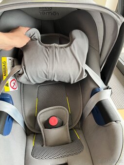 Autosedačka vajíčko Britax Romer šedá premium line +základna - 4