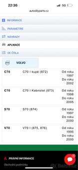 Brzdovy kotouc predni Volvo V70, S70, C70 - 4