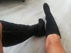 Kozačky na klinku vel. 37 - 4