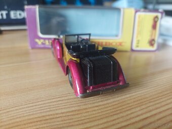 Matchbox yesteryear Y11 LAGONDA EXTRA RARE STRAWBERY - 4