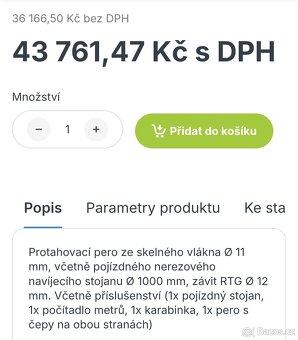 Protahovací pero Runpotec 300m - 4